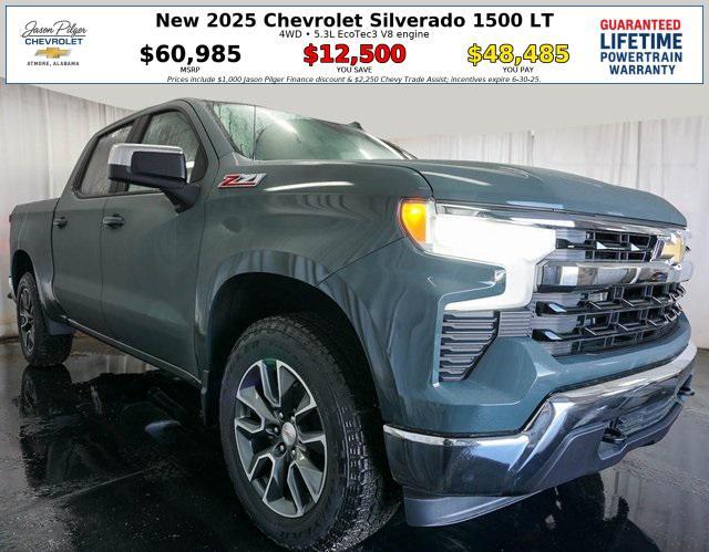 new 2025 Chevrolet Silverado 1500 car, priced at $48,235