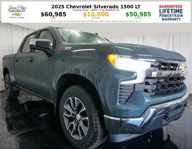 new 2025 Chevrolet Silverado 1500 car, priced at $50,985