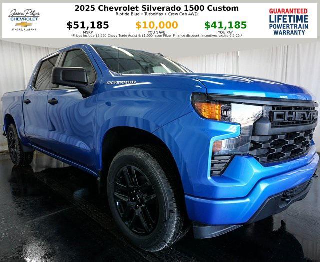 new 2025 Chevrolet Silverado 1500 car, priced at $41,185