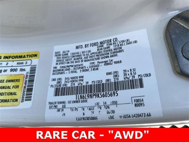 used 2019 Lincoln Continental car, priced at $28,480