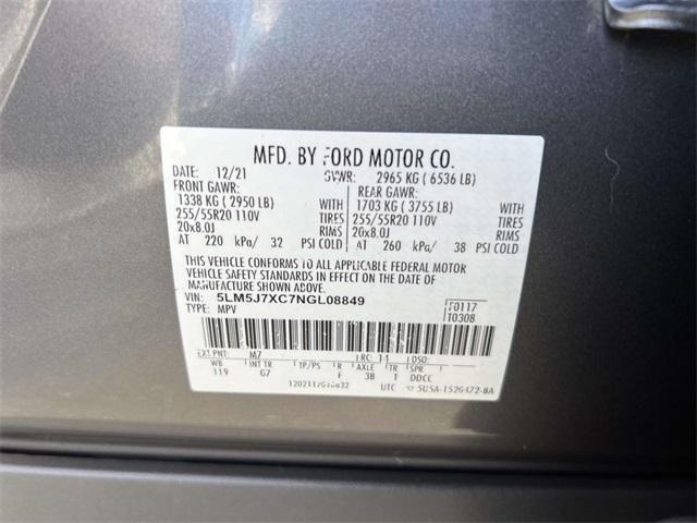 used 2022 Lincoln Aviator car, priced at $46,694