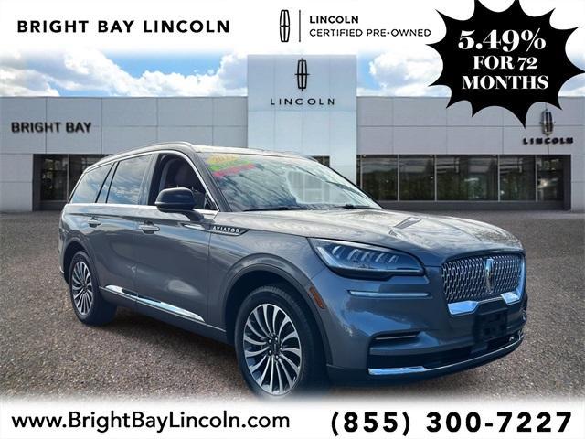 used 2022 Lincoln Aviator car, priced at $46,694