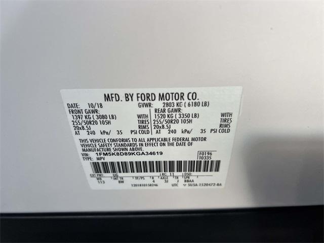 used 2019 Ford Explorer car, priced at $18,774