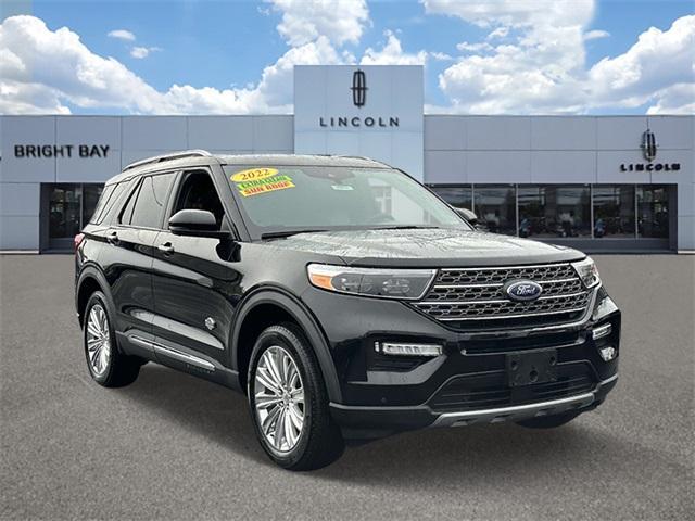 used 2022 Ford Explorer car, priced at $40,997