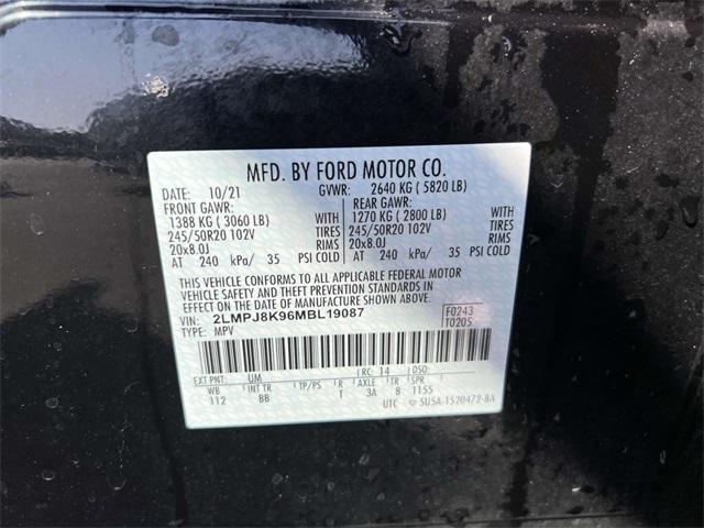 used 2021 Lincoln Nautilus car, priced at $29,417