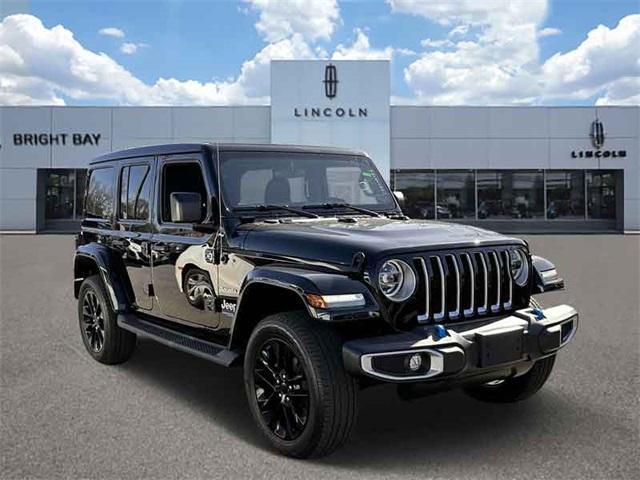 used 2022 Jeep Wrangler Unlimited 4xe car, priced at $45,555