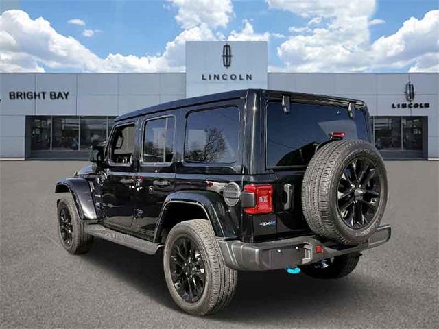 used 2022 Jeep Wrangler Unlimited 4xe car, priced at $45,555