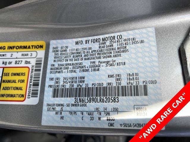 used 2020 Lincoln MKZ car, priced at $24,774