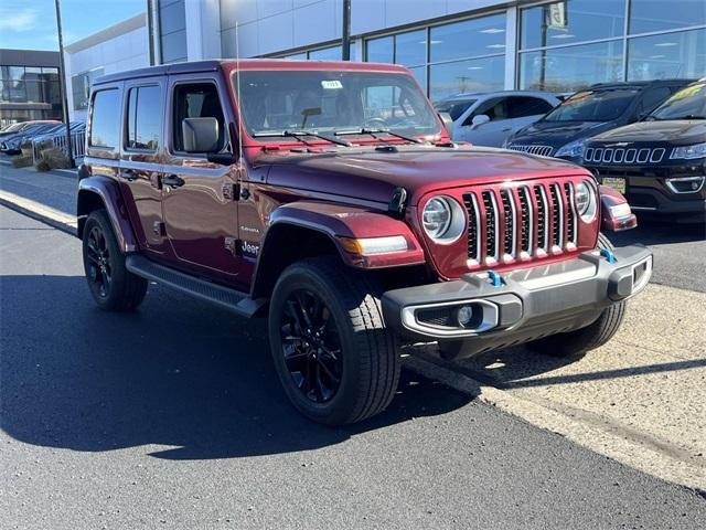 used 2022 Jeep Wrangler Unlimited 4xe car, priced at $31,906