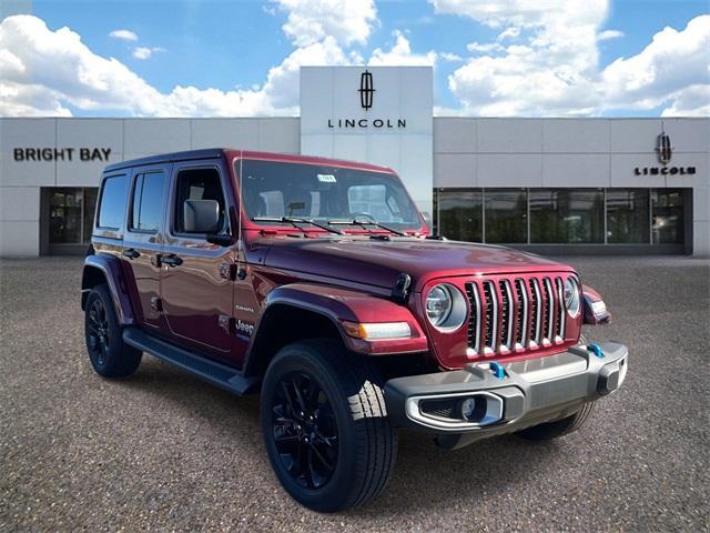 used 2022 Jeep Wrangler Unlimited 4xe car, priced at $31,906