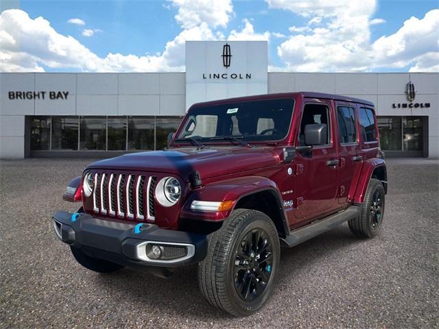 used 2022 Jeep Wrangler Unlimited 4xe car, priced at $31,906