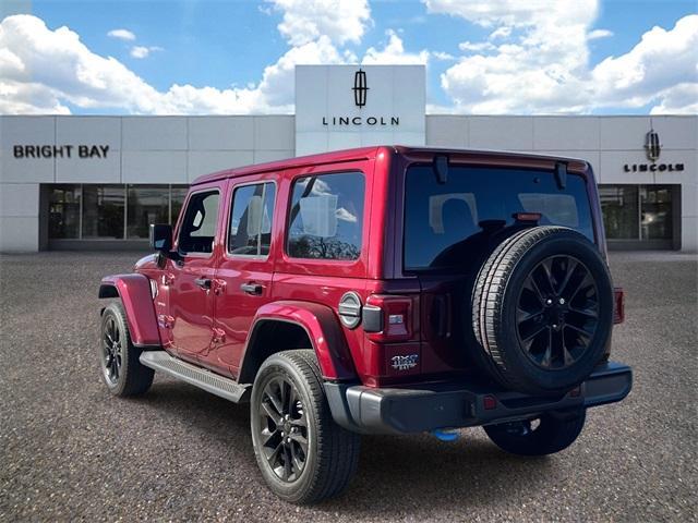 used 2022 Jeep Wrangler Unlimited 4xe car, priced at $31,906