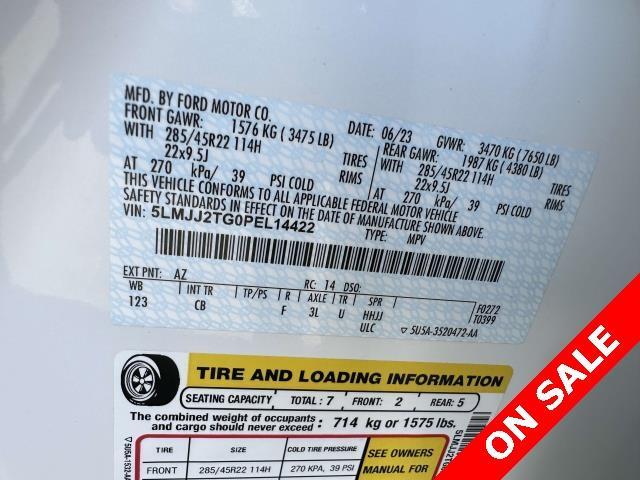 used 2023 Lincoln Navigator car, priced at $74,777