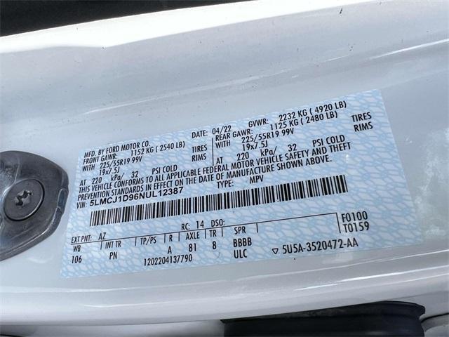 used 2022 Lincoln Corsair car, priced at $31,262