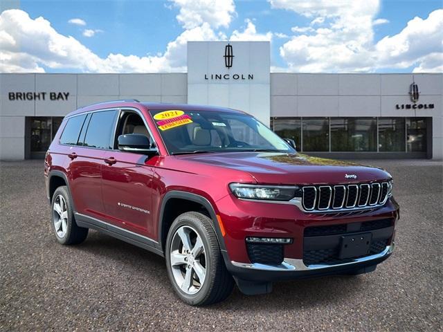 used 2021 Jeep Grand Cherokee L car, priced at $30,494