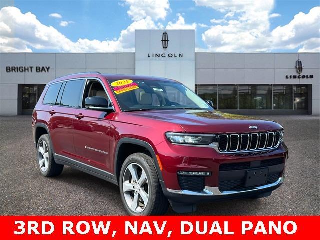 used 2021 Jeep Grand Cherokee L car, priced at $28,836