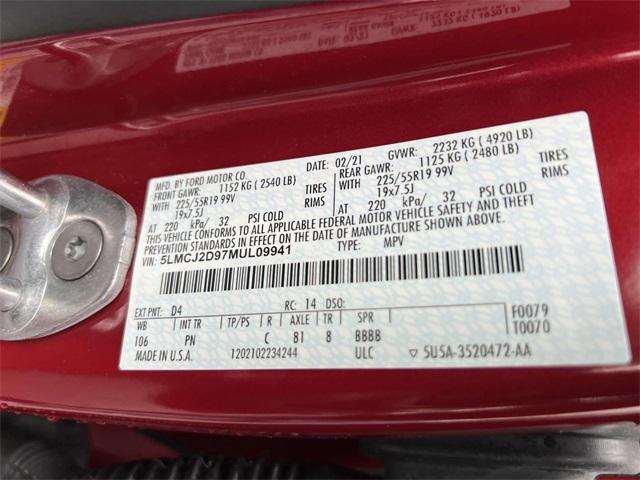 used 2021 Lincoln Corsair car, priced at $31,495