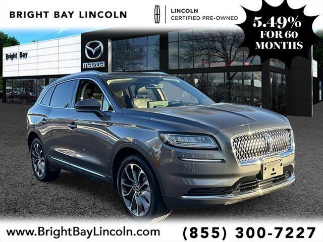 used 2021 Lincoln Nautilus car, priced at $36,498