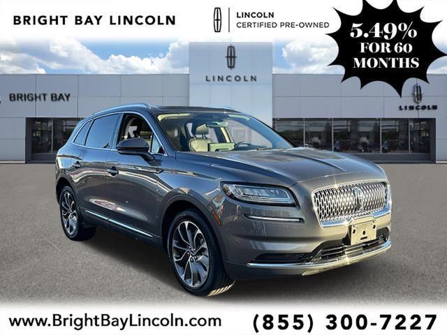 used 2021 Lincoln Nautilus car, priced at $34,889