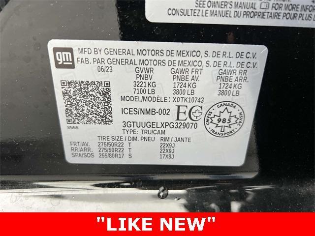 used 2023 GMC Sierra 1500 car, priced at $63,000