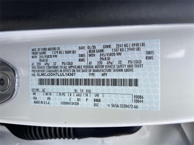 used 2020 Lincoln Corsair car, priced at $29,269