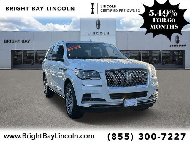 used 2023 Lincoln Navigator car, priced at $74,997