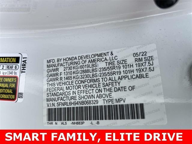 used 2022 Honda Odyssey car, priced at $37,999