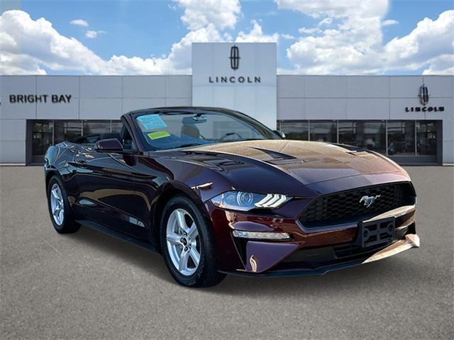 used 2018 Ford Mustang car, priced at $21,988