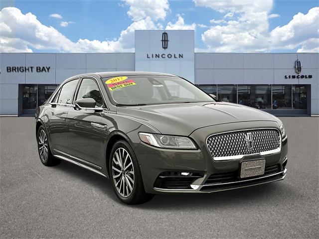 used 2017 Lincoln Continental car, priced at $32,995