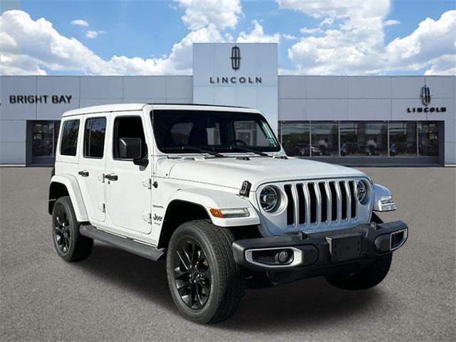 used 2021 Jeep Wrangler Unlimited 4xe car, priced at $33,985