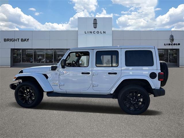 used 2021 Jeep Wrangler Unlimited 4xe car, priced at $33,985