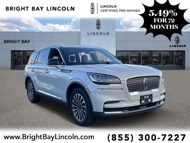 used 2023 Lincoln Aviator car, priced at $50,915