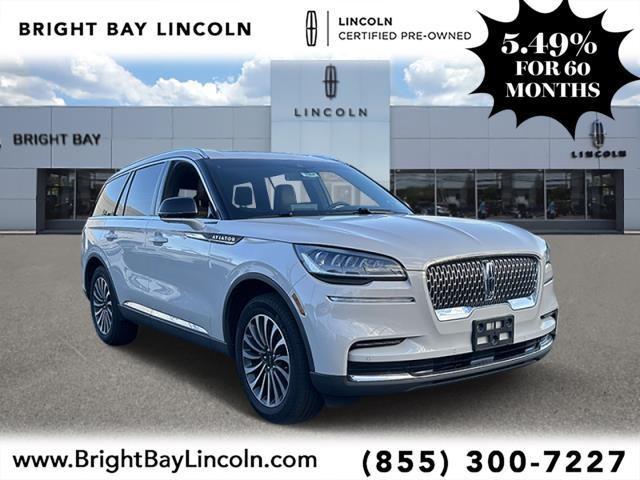 used 2023 Lincoln Aviator car, priced at $52,988