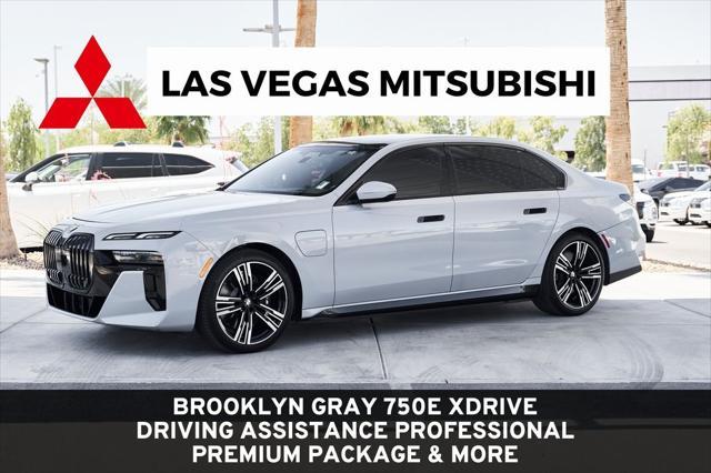 used 2024 BMW 750e car, priced at $80,800