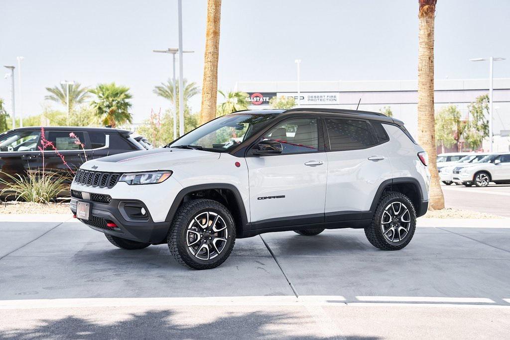 used 2024 Jeep Compass car, priced at $24,200