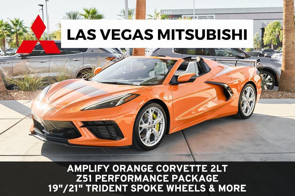 used 2022 Chevrolet Corvette car, priced at $71,800