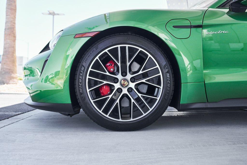 used 2022 Porsche Taycan car, priced at $81,800