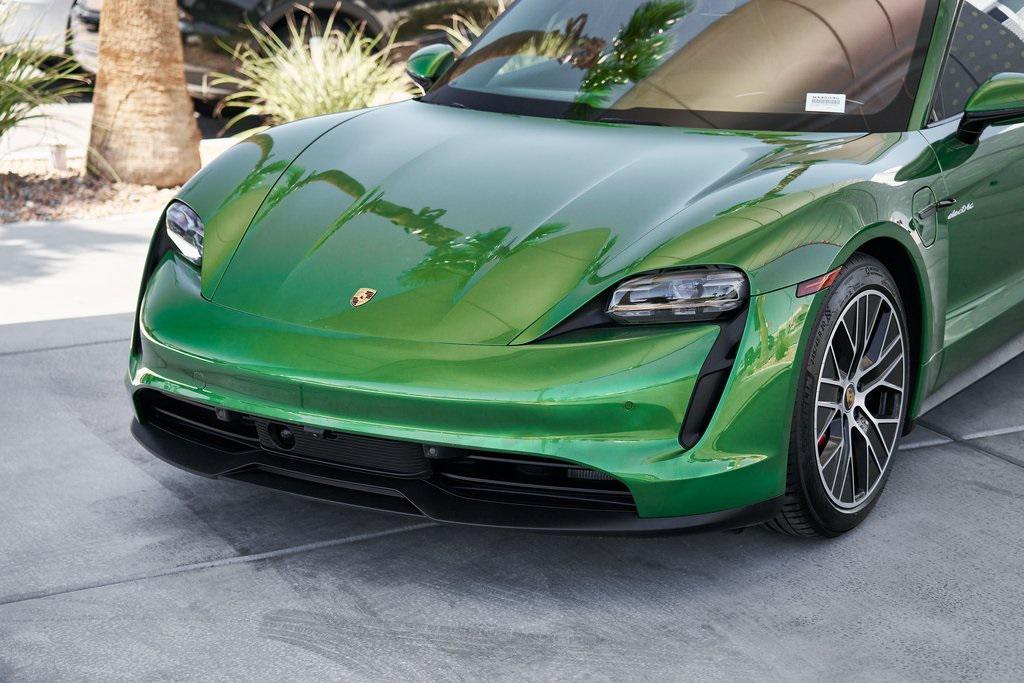 used 2022 Porsche Taycan car, priced at $81,800