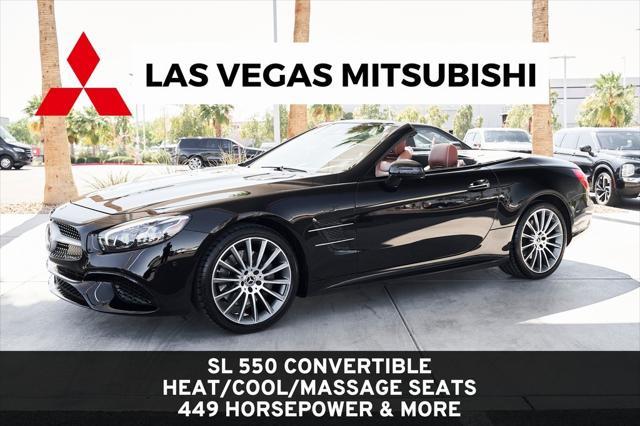 used 2020 Mercedes-Benz SL 550 car, priced at $68,750