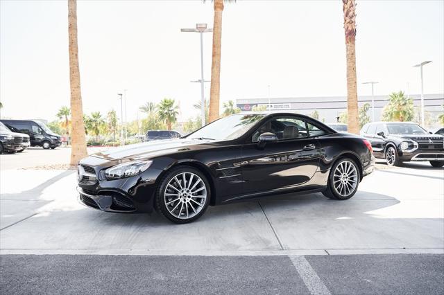 used 2020 Mercedes-Benz SL 550 car, priced at $68,750