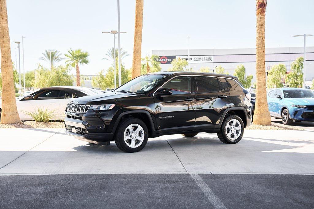 used 2023 Jeep Compass car, priced at $18,950