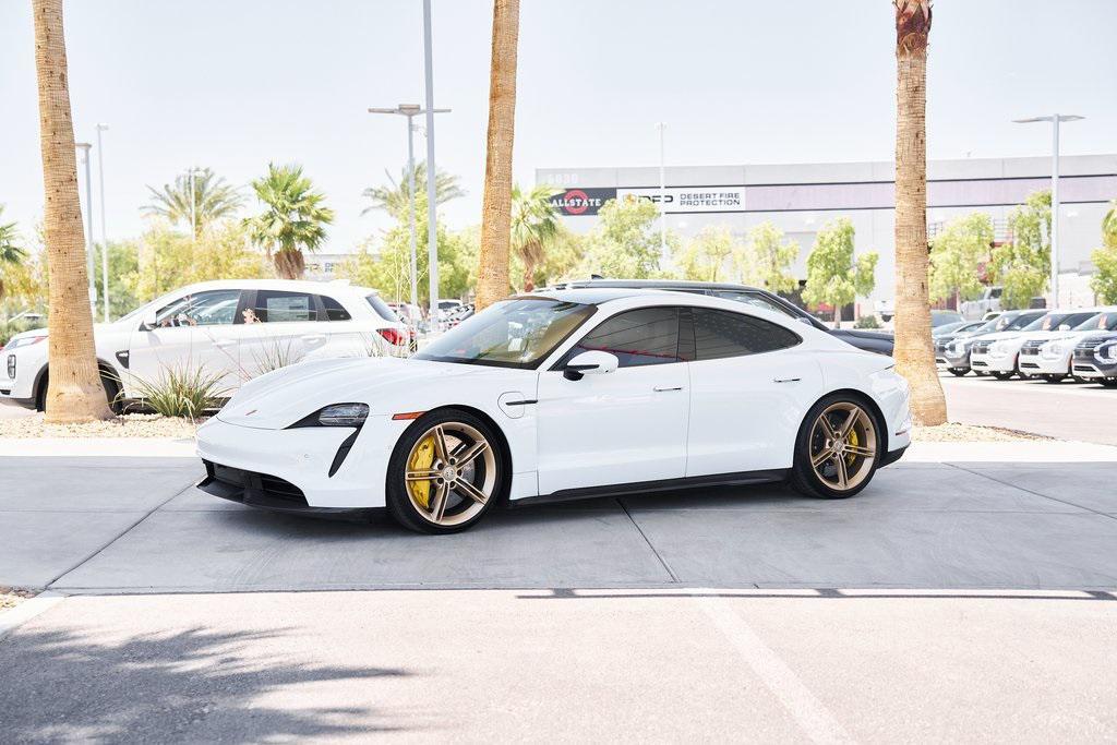 used 2020 Porsche Taycan car, priced at $88,400
