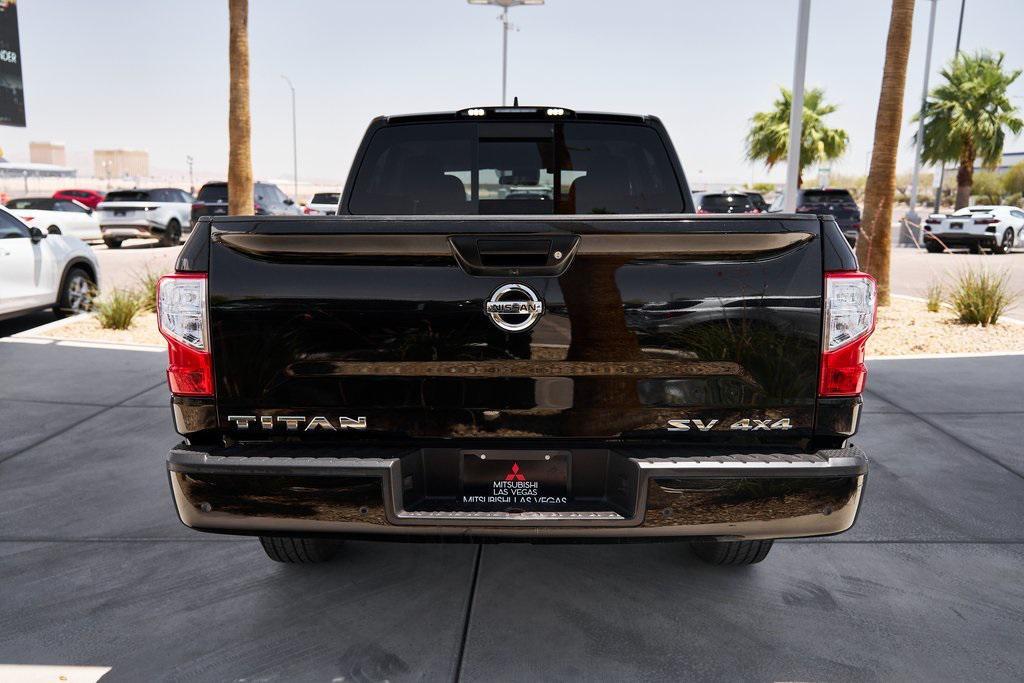 used 2022 Nissan Titan car, priced at $28,800