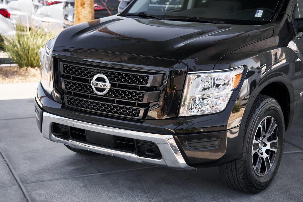 used 2022 Nissan Titan car, priced at $28,800