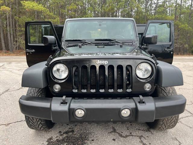 used 2017 Jeep Wrangler Unlimited car, priced at $17,999