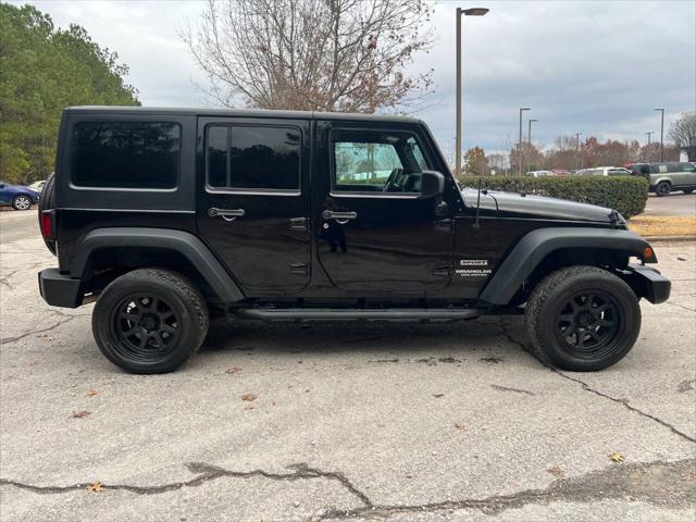 used 2017 Jeep Wrangler Unlimited car, priced at $17,999