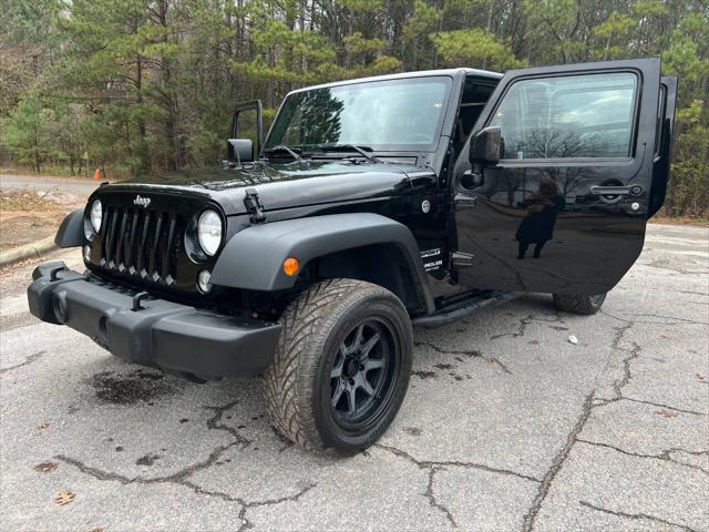 used 2017 Jeep Wrangler Unlimited car, priced at $17,999