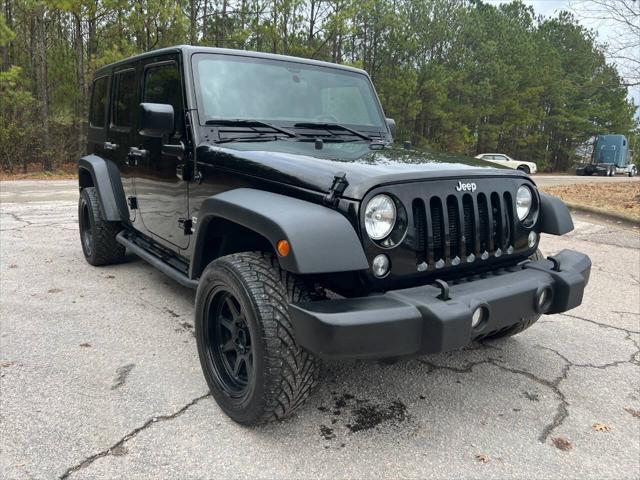 used 2017 Jeep Wrangler Unlimited car, priced at $17,999