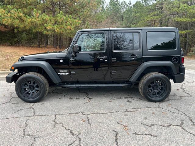 used 2017 Jeep Wrangler Unlimited car, priced at $17,999