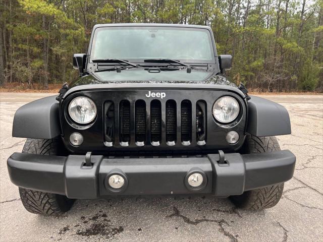 used 2017 Jeep Wrangler Unlimited car, priced at $17,999